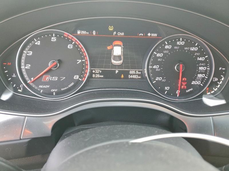 Photo 9 from auction – 2016 AUDI RS7 with VIN WUAW2AFC7GN901135