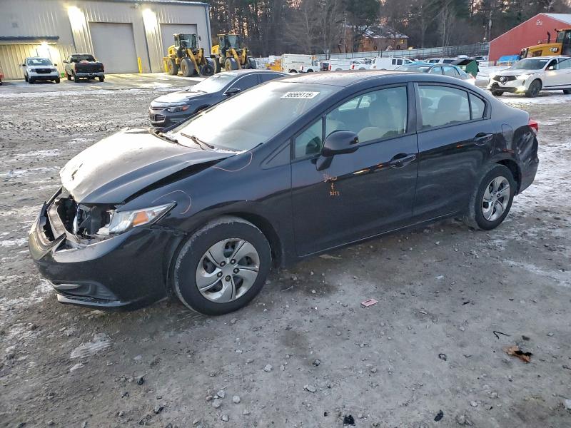 Photo 1 from auction – 2013 HONDA CIVIC LX with VIN 2HGFB2F51DH583202