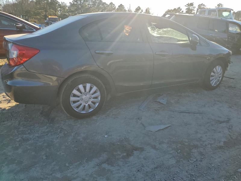 Photo 3 from auction – 2012 HONDA CIVIC LX with VIN 2HGFB2F59CH332393