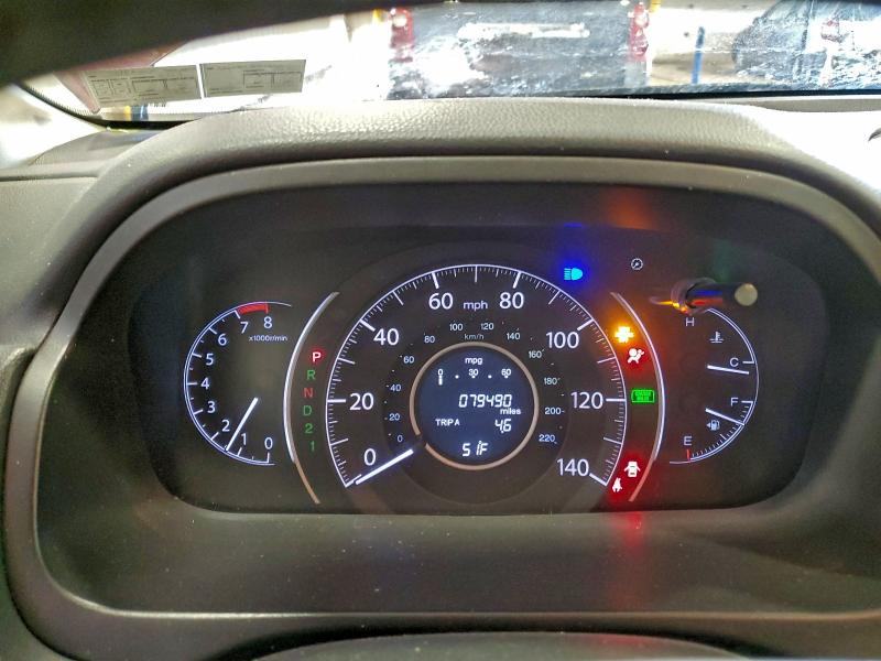 Photo 9 from auction – 2013 HONDA CR-V EXL with VIN 5J6RM4H76DL035161