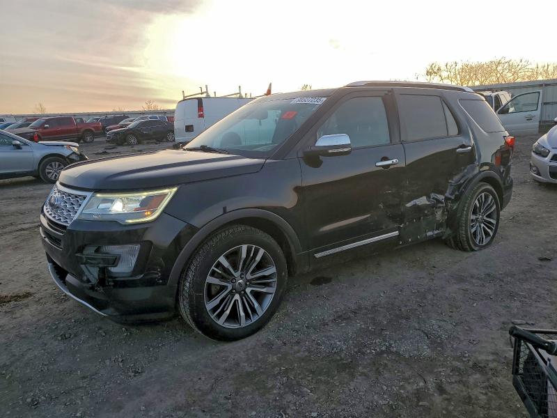 FORD EXPLORER P 2017 with VIN 1FM5K8HT2HGD20433 - Photo from auction