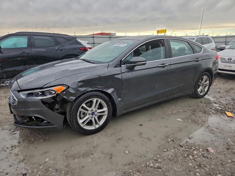 Photo 1 from auction – 2018 FORD FUSION SE with VIN 3FA6P0HD5JR127220