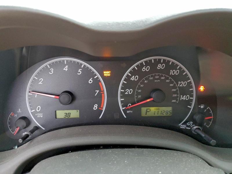 Photo 9 from auction – 2010 TOYOTA COROLLA BA with VIN 1NXBU4EE6AZ353972