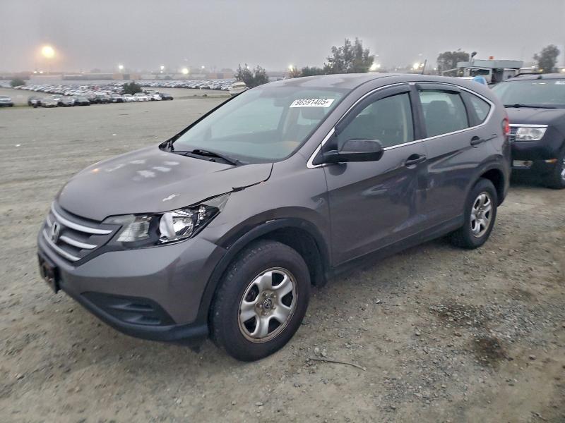 HONDA CR-V LX 2014 with VIN 2HKRM4H36EH660491 - Photo from auction