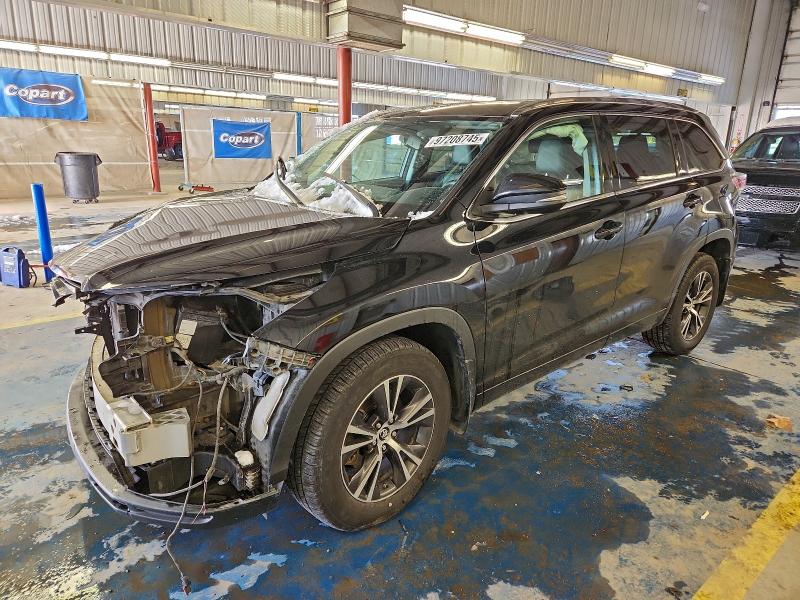 TOYOTA HIGHLANDER 2016 with VIN 5TDJKRFH6GS269515 - Photo from auction