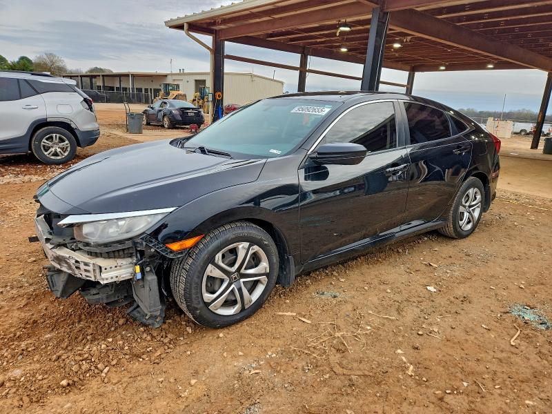 HONDA CIVIC LX 2016 with VIN 19XFC2F51GE079387 - Photo from auction