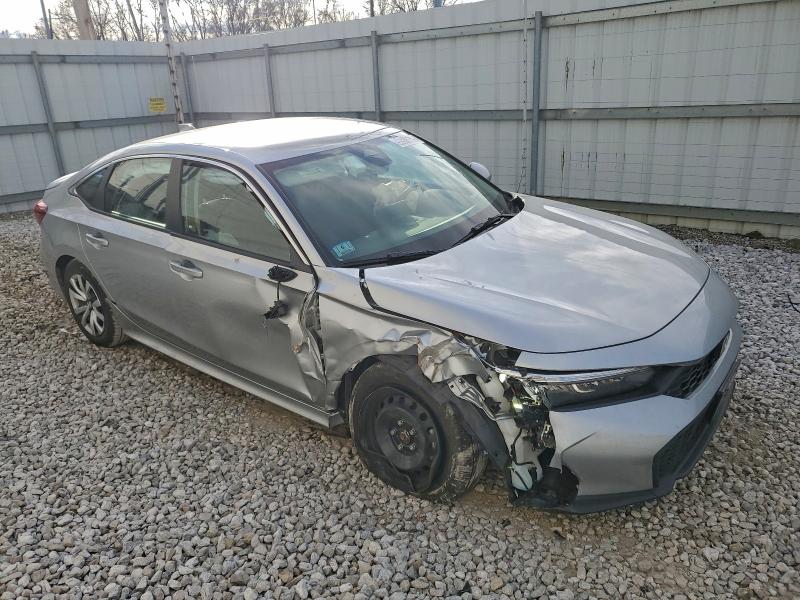 Photo 4 from auction – 2025 HONDA CIVIC LX with VIN 2HGFE2F28SH604721