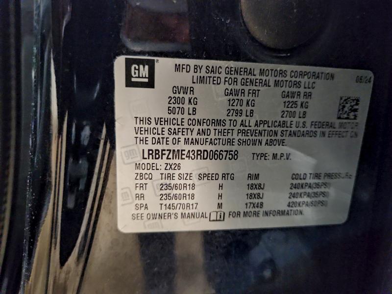 Photo 14 from auction – 2024 BUICK ENVISION P with VIN LRBFZME43RD066758