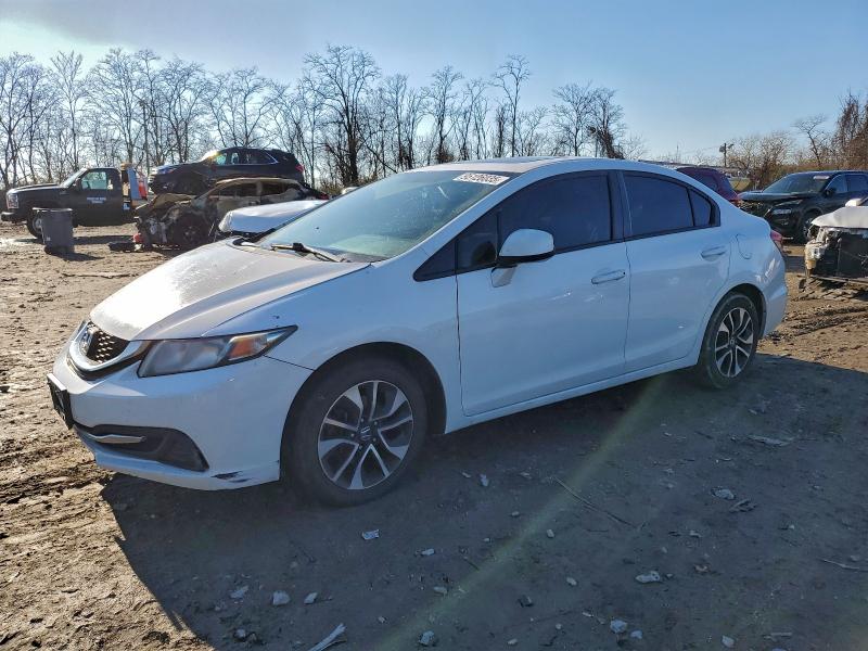 HONDA CIVIC EX 2013 with VIN 19XFB2F82DE249670 - Photo from auction