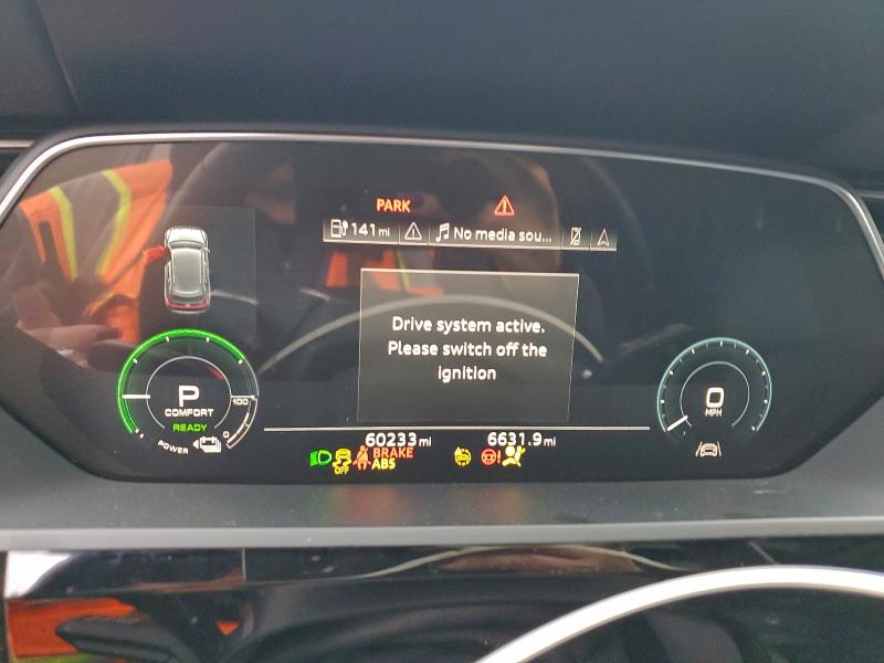 Photo 9 from auction – 2021 AUDI E-TRON PRE with VIN WA1AAAGE7MB013695
