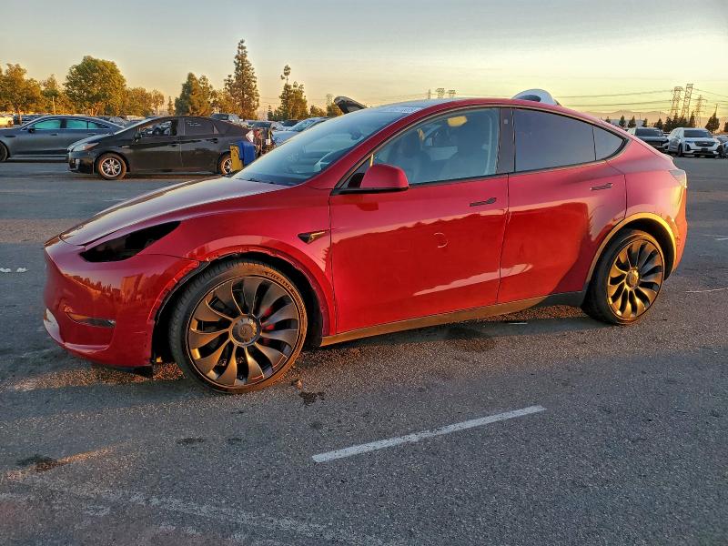 TESLA MODEL Y 2022 with VIN 7SAYGDEF1NF538074 - Photo from auction