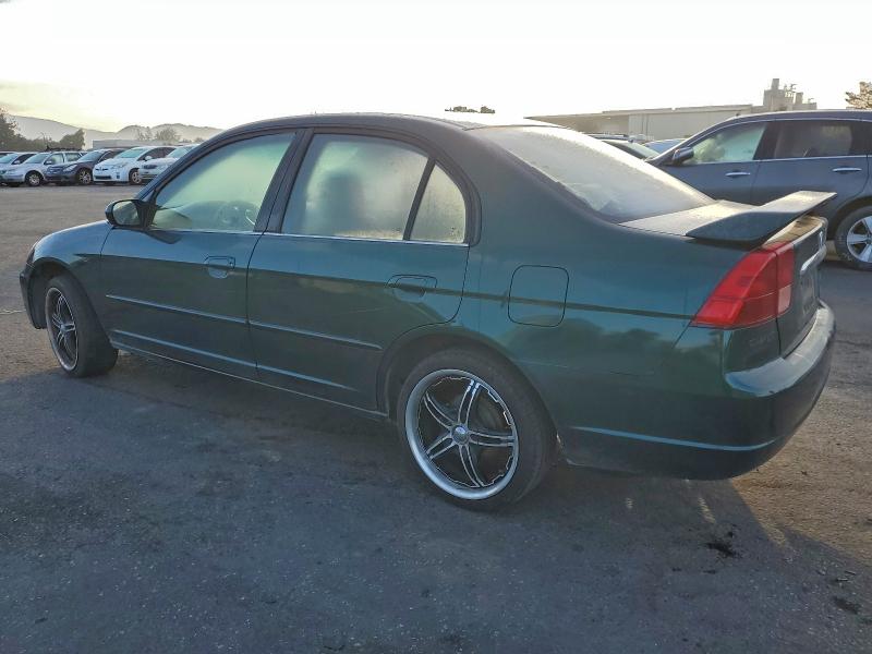 Photo 2 from auction – 2002 HONDA CIVIC EX with VIN 2HGES26752H555722