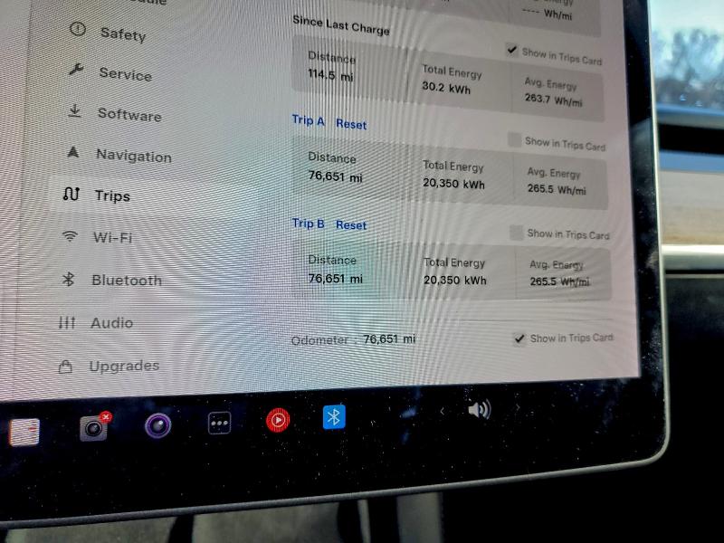 Photo 9 from auction – 2021 TESLA MODEL Y with VIN 5YJYGDEE8MF175209