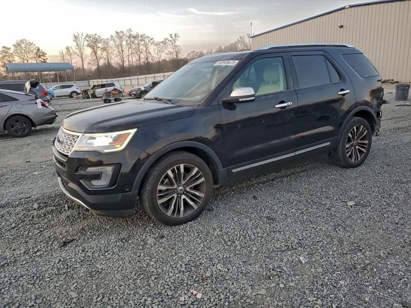 FORD EXPLORER P 2017 with VIN 1FM5K8HT3HGD77045 - Photo from auction