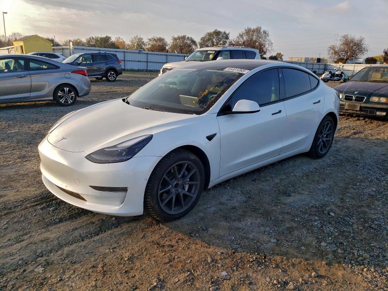 TESLA MODEL 3 2021 with VIN 5YJ3E1EA4MF073210 - Photo from auction