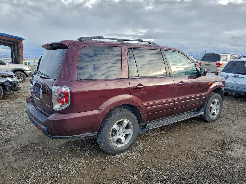 Photo 3 from auction – 2007 HONDA PILOT EXL with VIN 2HKYF18587H532147
