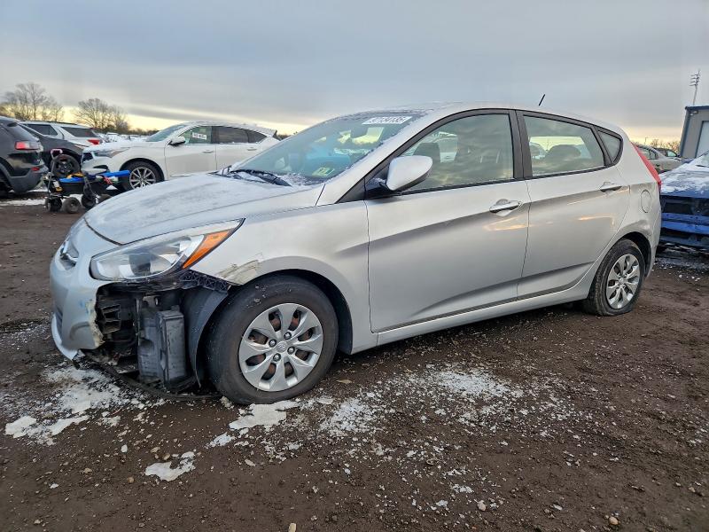 HYUNDAI ACCENT 2017 with VIN KMHCT5AE8HU350603 - Photo from auction