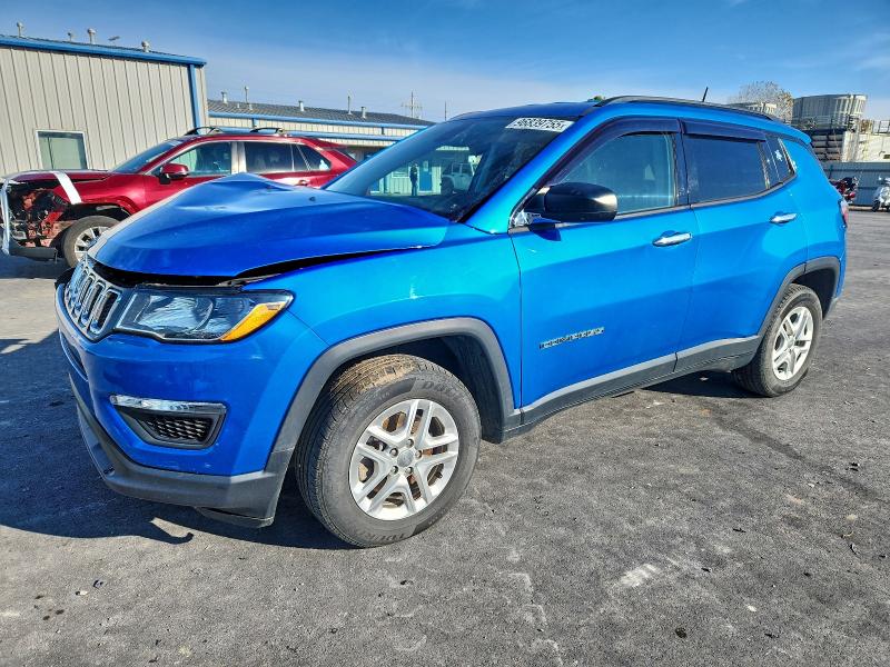 JEEP COMPASS SP 2018 with VIN 3C4NJCAB5JT212885 - Photo from auction