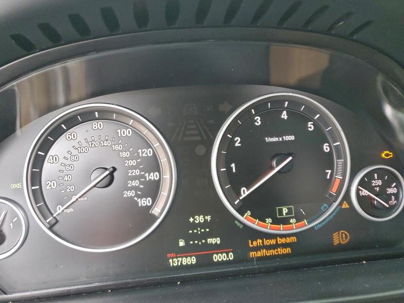 Photo 9 from auction – 2012 BMW 550 XI with VIN WBAFU9C50CC787865