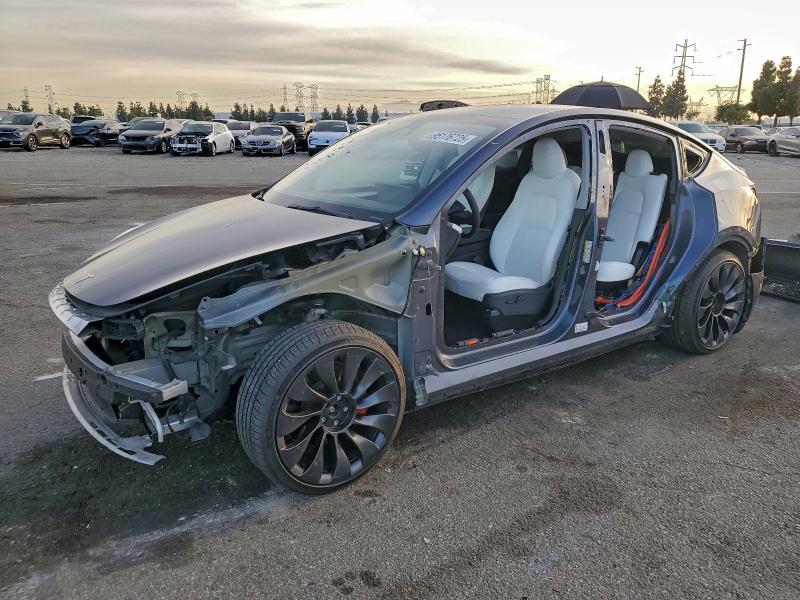 TESLA MODEL Y 2023 with VIN 7SAYGDEF9PF809286 - Photo from auction