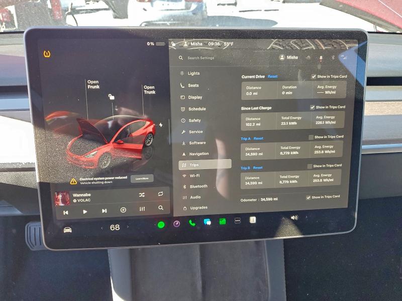 Photo 9 from auction – 2022 TESLA MODEL 3 with VIN 5YJ3E1EB8NF366005