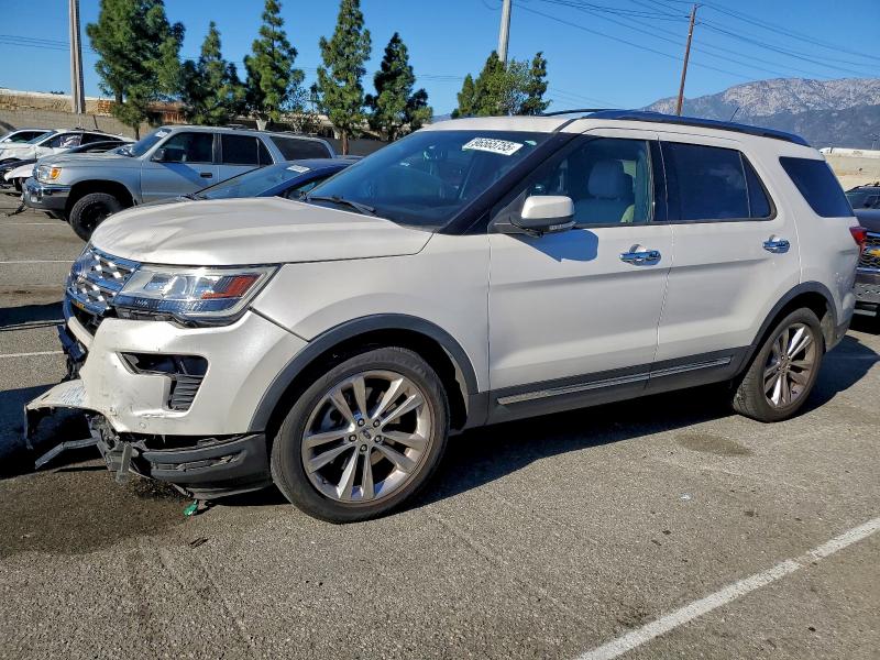 FORD EXPLORER L 2018 with VIN 1FM5K7F86JGA56132 - Photo from auction
