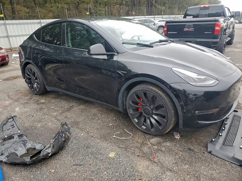 Photo 4 from auction – 2022 TESLA MODEL Y with VIN 7SAYGDEF7NF454566
