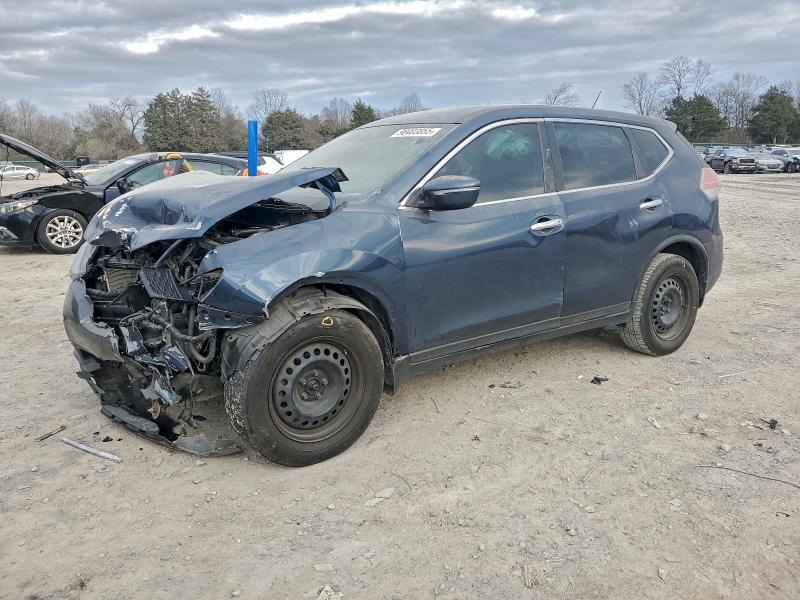 NISSAN ROGUE S 2015 with VIN KNMAT2MT3FP578332 - Photo from auction