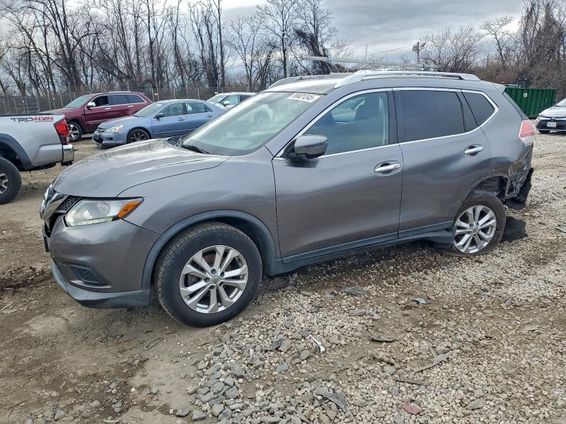 NISSAN ROGUE S 2016 with VIN KNMAT2MV9GP706933 - Photo from auction