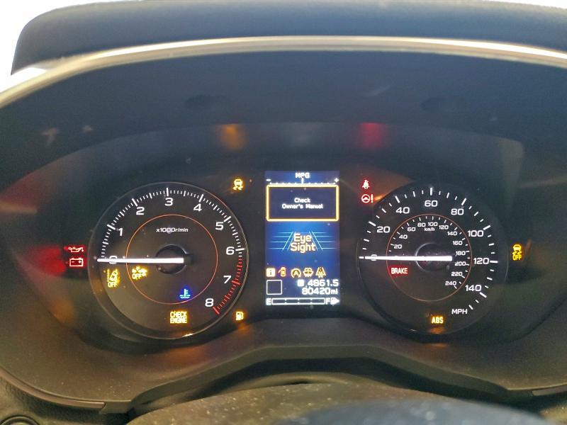 Photo 9 from auction – 2021 SUBARU CROSSTREK with VIN JF2GTAPC6M8367442