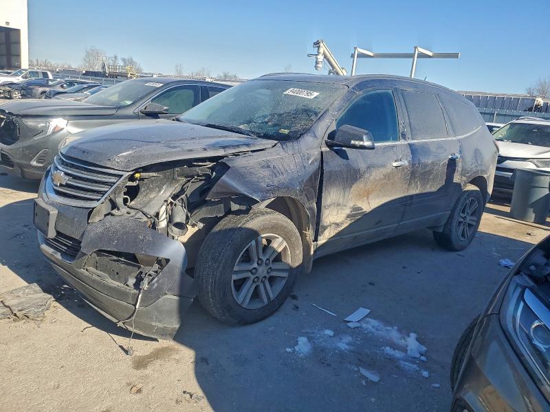 CHEVROLET TRAVERSE L 2015 with VIN 1GNKRGKDXFJ370325 - Photo from auction