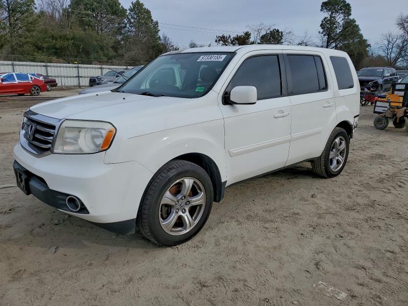 HONDA PILOT EXL 2013 with VIN 5FNYF3H58DB016036 - Photo from auction
