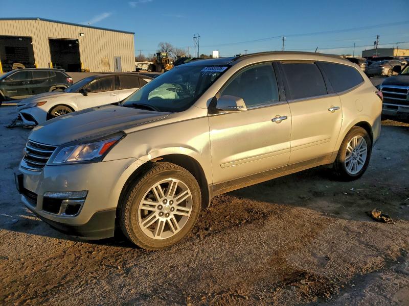 CHEVROLET TRAVERSE L 2015 with VIN 1GNKRGKD0FJ379082 - Photo from auction