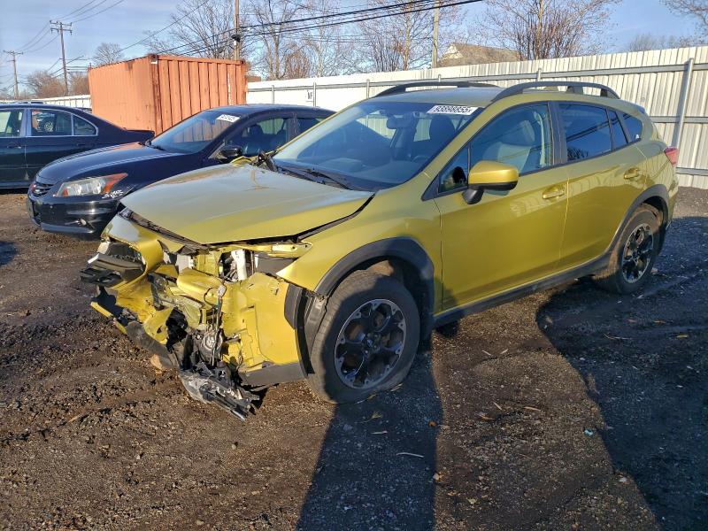 SUBARU CROSSTREK 2021 with VIN JF2GTAPC6MH231456 - Photo from auction