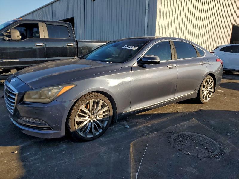 HYUNDAI GENESIS 5. 2015 with VIN KMHGN4JF6FU044186 - Photo from auction