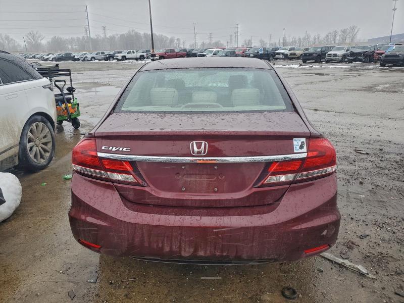 Photo 6 from auction – 2014 HONDA CIVIC LX with VIN 2HGFB2F56EH559432