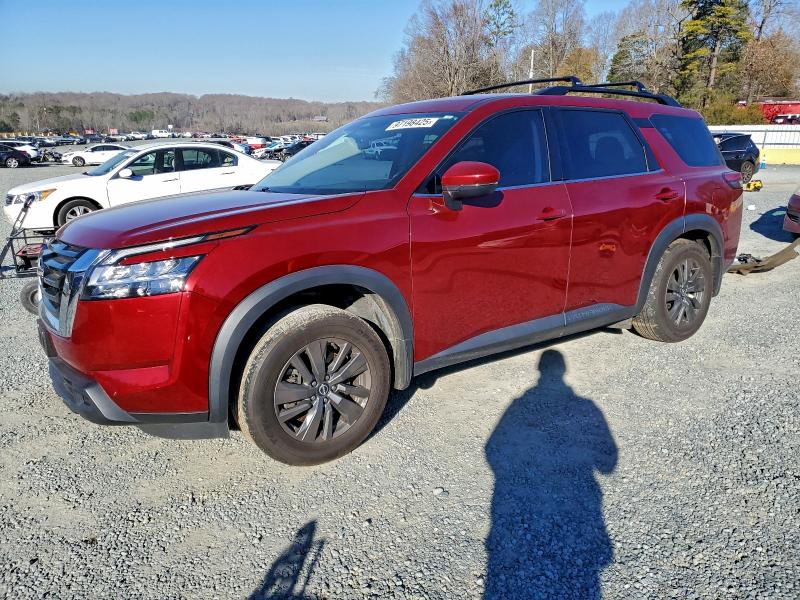 NISSAN PATHFINDER 2022 with VIN 5N1DR3BC1NC260585 - Photo from auction