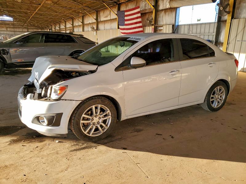 CHEVROLET SONIC LT 2014 with VIN 1G1JC5SH8E4136512 - Photo from auction