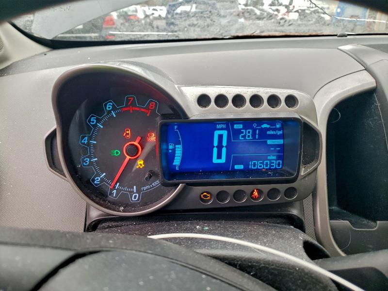 Photo 9 from auction – 2013 CHEVROLET SONIC LT with VIN 1G1JC5SH4D4161597