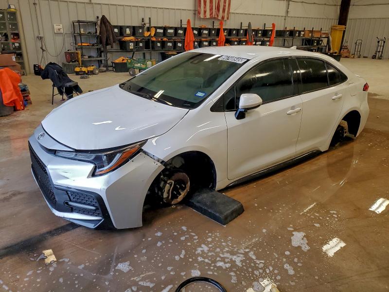 TOYOTA COROLLA SE 2020 with VIN 5YFS4RCE2LP027042 - Photo from auction