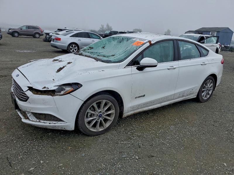 FORD FUSION SE 2017 with VIN 3FA6P0LUXHR287630 - Photo from auction