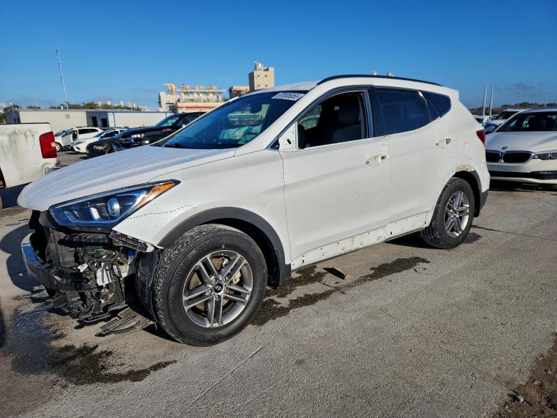 HYUNDAI SANTA FE S 2017 with VIN 5NMZU3LB2HH022555 - Photo from auction