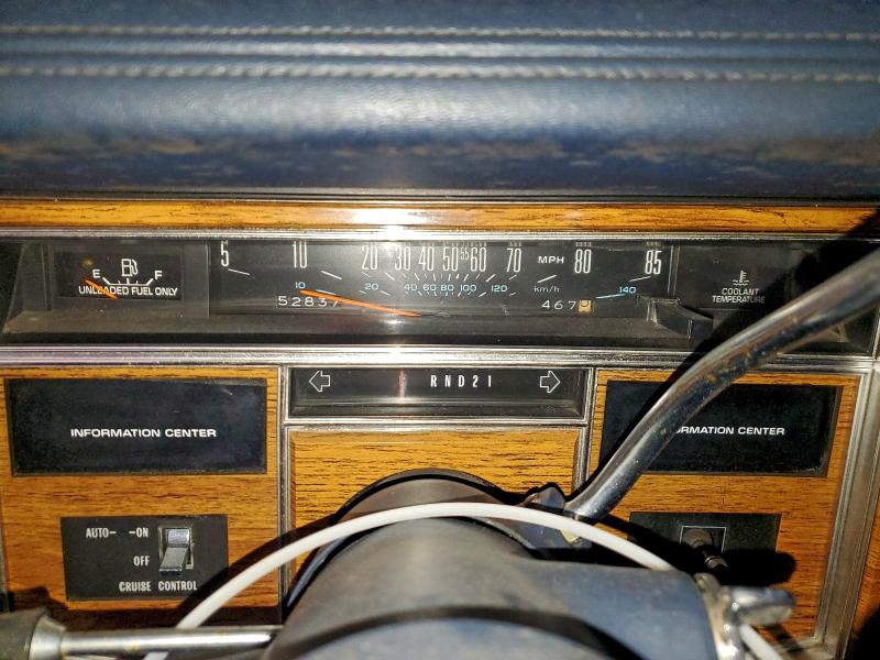 Photo 9 from auction – 1981 CADILLAC ELDORADO with VIN 1G6AL5799BE647390