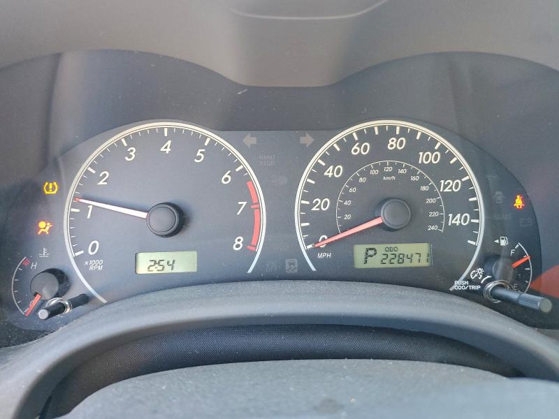 Photo 9 from auction – 2009 TOYOTA COROLLA BA with VIN JTDBL40E799041771