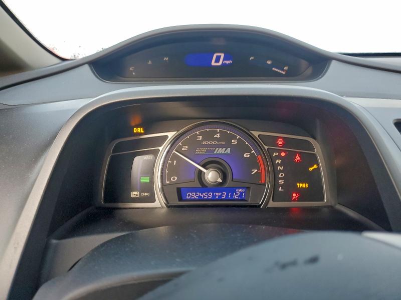 Photo 9 from auction – 2011 HONDA CIVIC HYBR with VIN JHMFA3F28BS001436