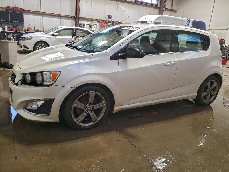 CHEVROLET SONIC 2015 with VIN 1G1JG6SB0F4159306 - Photo from auction