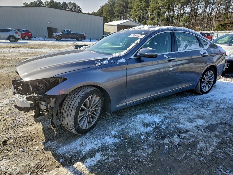 GENESIS G80 2017 with VIN KMHGN4JE8HU167143 - Photo from auction