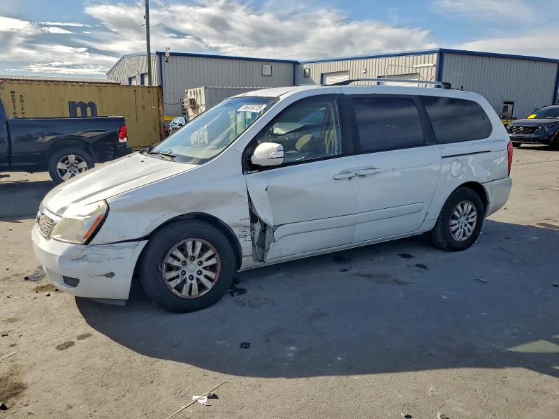 KIA SEDONA LX 2011 with VIN KNDMG4C76B6376408 - Photo from auction