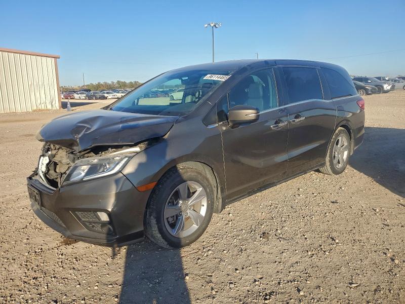 HONDA ODYSSEY EX 2018 with VIN 5FNRL6H73JB014898 - Photo from auction