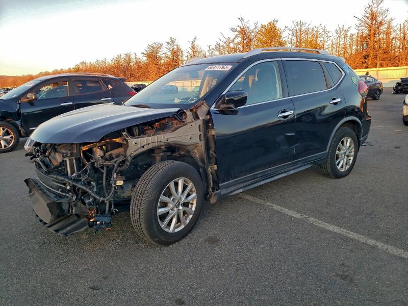 NISSAN ROGUE S 2018 with VIN KNMAT2MV0JP616741 - Photo from auction